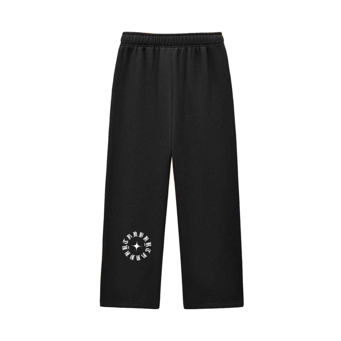 Contrast-Stitched Fleece Sweatpants